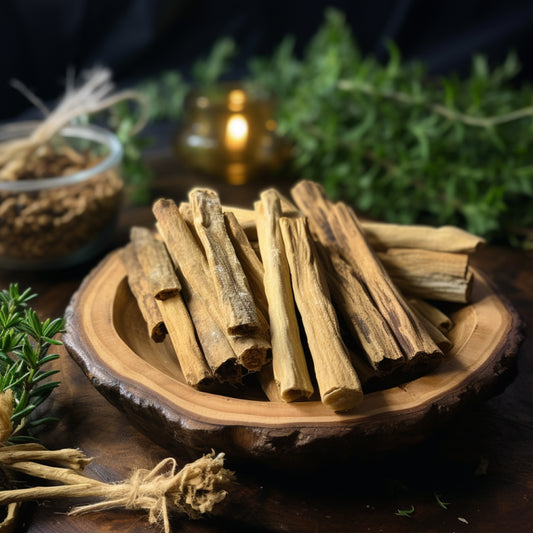 Palo Santo Incense - Peru wood reducing stress and anxiety!