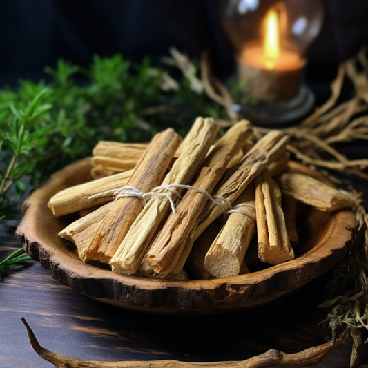 Palo Santo Incense - Peru wood reducing stress and anxiety!