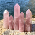 Load image into Gallery viewer, Rose Quartz Obelisk 2.53 lb - Romance and Love!
